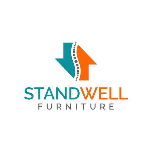Standwell Furniture logo design