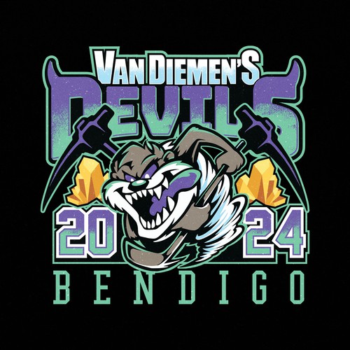 Inline hockey Team T Shirt for 2024 Tournament