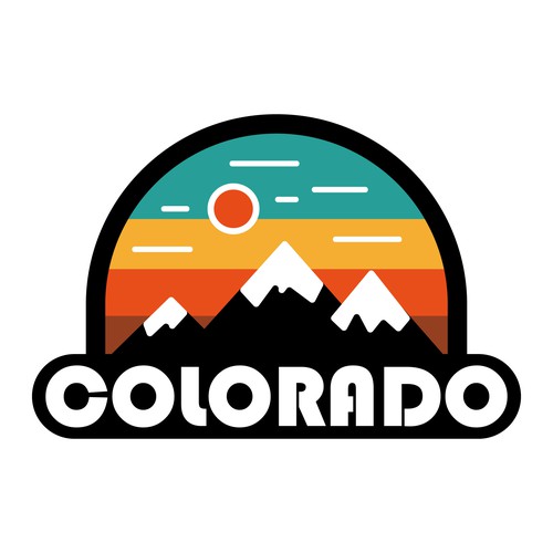 "COLORADO" Sticker Designed