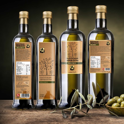 Design for olive oil