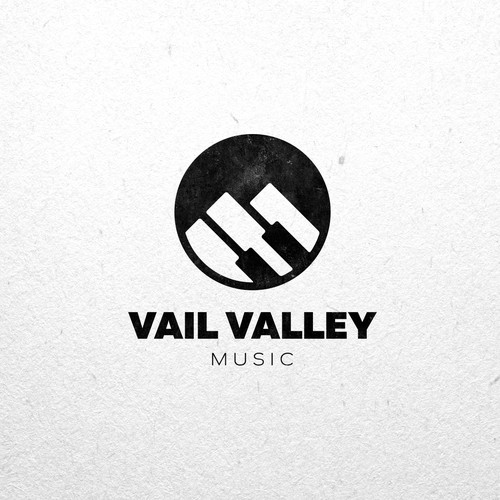 Creative logo for Vail Valley Music