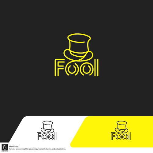 Neon style logo design done for MaddFool