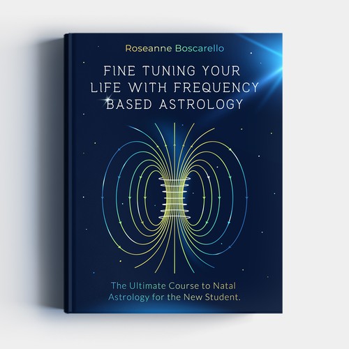 Frequency-Based Astrology Book Cover Design