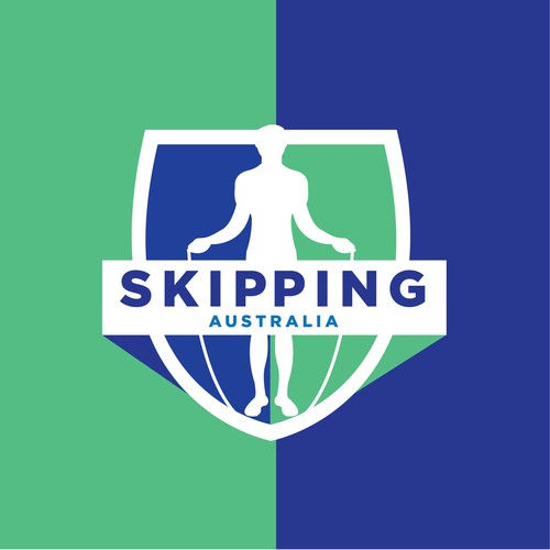 Bold logo for new skipping sport in Austrailia