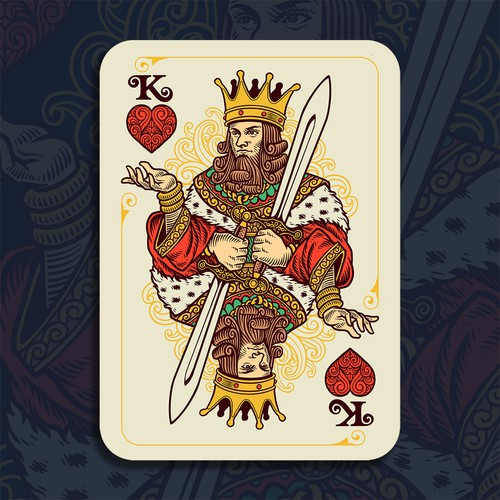 Vintage Playing Card Design