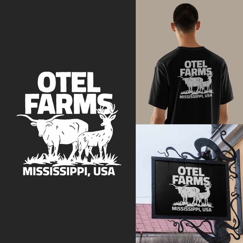 Otel Farms Logo Design