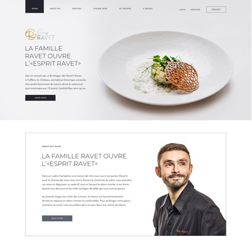 Guy Ravet Website 