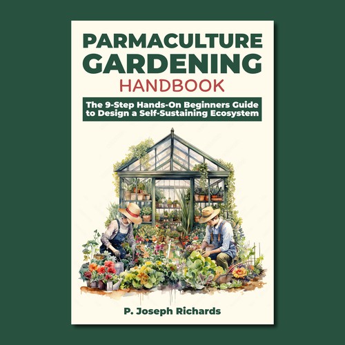 Parmaculture Gardening Book Cover Design