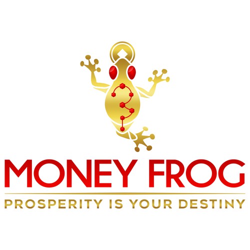 Classic, Ornate Logo For High-End Products - Money Frog!