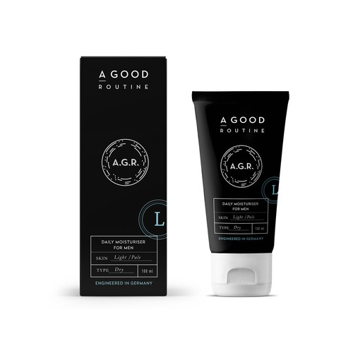 Men Skin Care packaging design