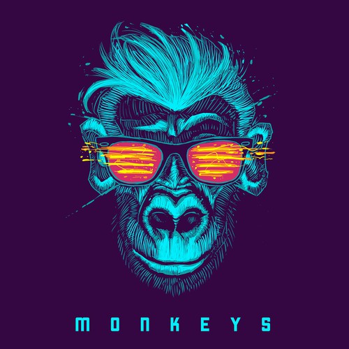 Monkeys - music album artwork