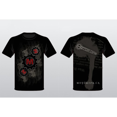 Motor Ops T-Shirt Design