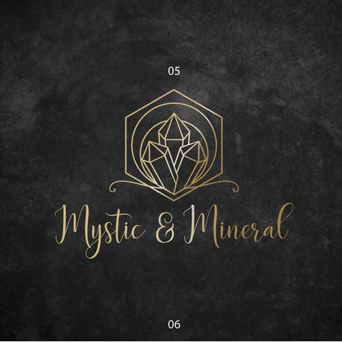 Mystic and Mineral Logo