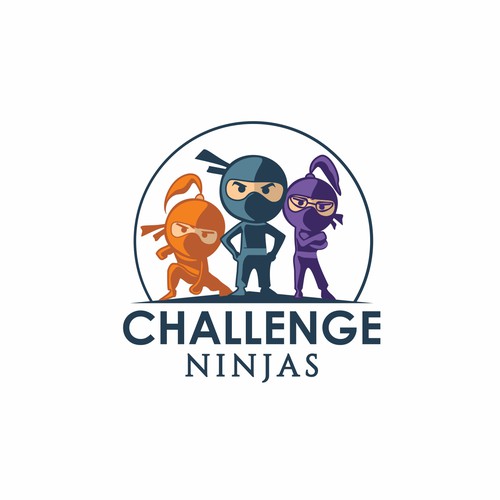 Logo for a fitness organization- Challenge Ninjas