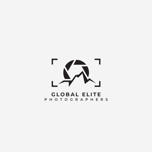 Modern Logo for Glabal Elite Photography