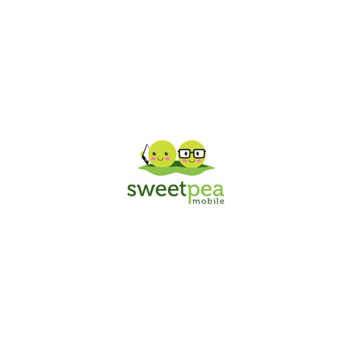 Cute logo for mobile app development company
