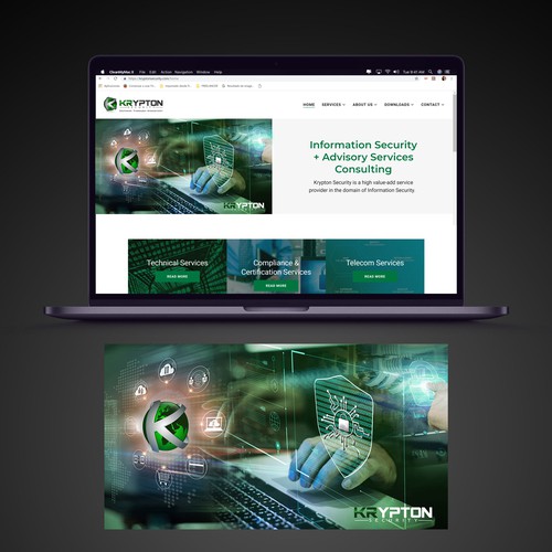 Website landing image 