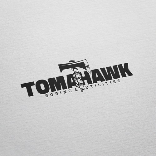 Bold Logo Winner for Tomahawk Boring & Utilities