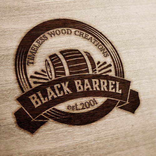 Vintage logo for Black Barrel