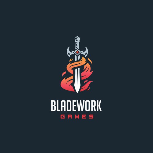 Logo for an Up and Coming Game Studio