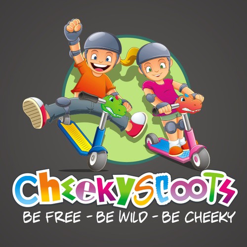 New exciting toy product that attaches to children scooters for CHEEKYSCOOTS