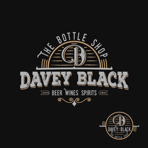 logo for family owned local bottle shop
