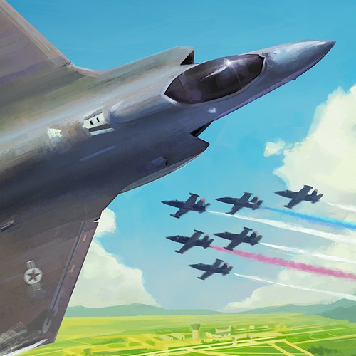 Airfest poster illustration