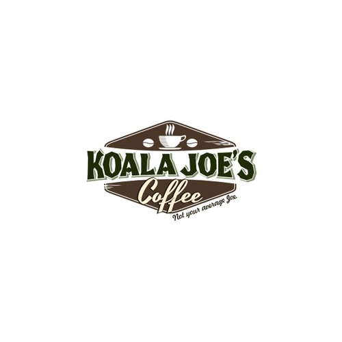 Create a winning Logo for the new national brand of Koala Joe's Coffee