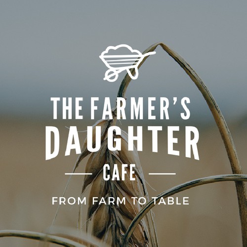 Logo Design for The Farmer's Daughter Cafe