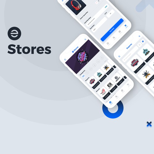 eStores App UI design concept