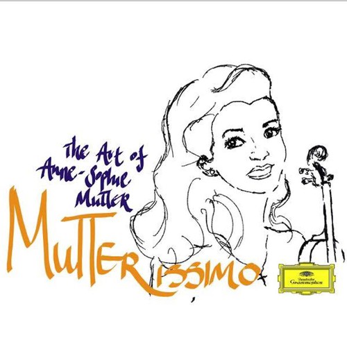 CD cover design for Anne-Sophie Mutter