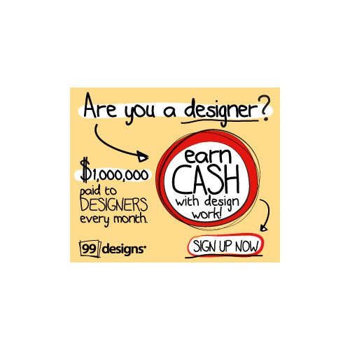 Banner ad design for 99designs