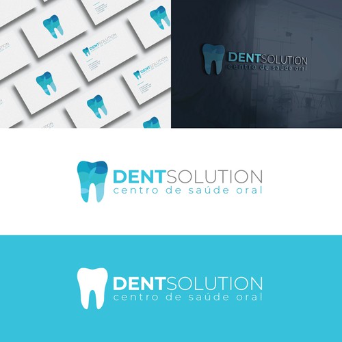 Minimal logo for a dental clinic