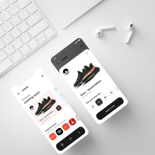 Sneaker Bot App Design 