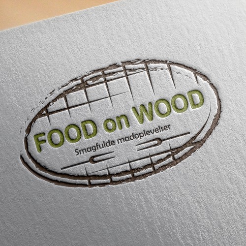 Food on wood