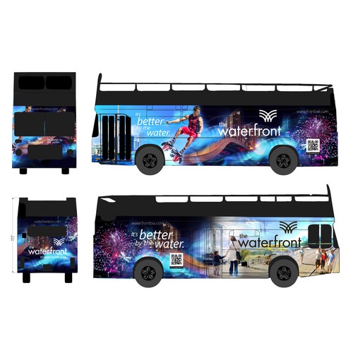 Create a bus wrap that promotes summer on the Toronto Waterfront and have your work viewed by 2 million daily!