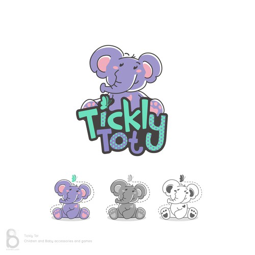 Logo design for Tickly Tot