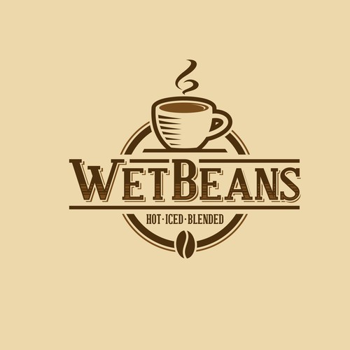 Wet Beans Logo Design