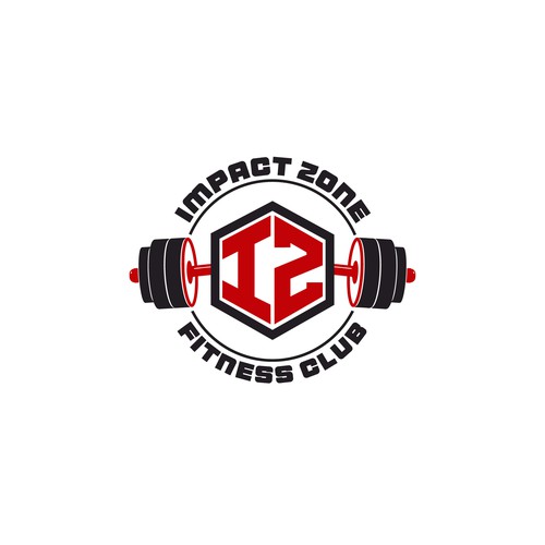 Impact Zone gym fitness logo