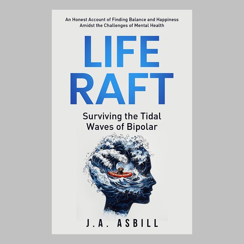 Life Raft Book Cover Design