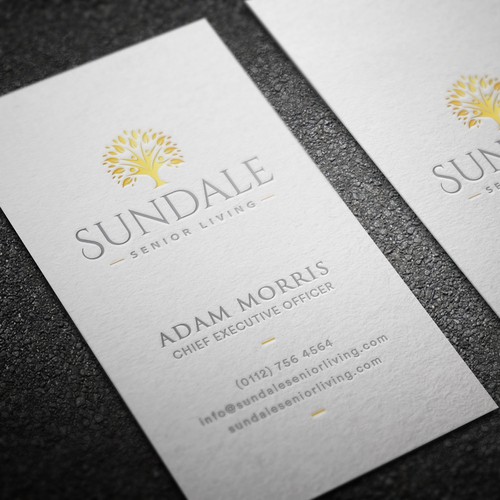 Premium Business Card Design for SUNDALE