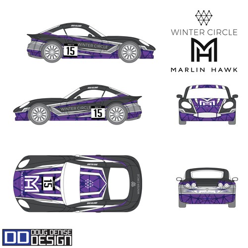 Marlin Hawk/Winter Circle Ginetta G40 GRDC Race Car Concept