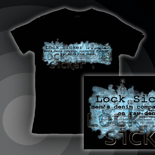Create the next t-shirt design for Lock Sicker