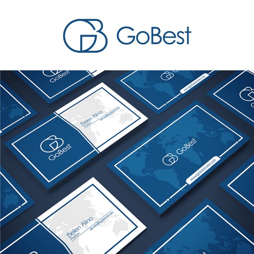 GoBest Logo And Business Card