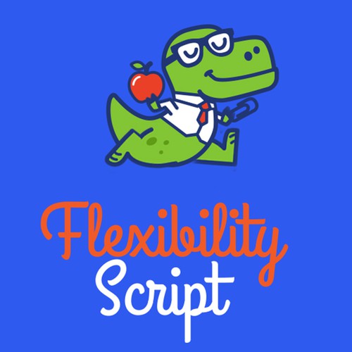 Playful Educational Logo Design for Flexibility Script