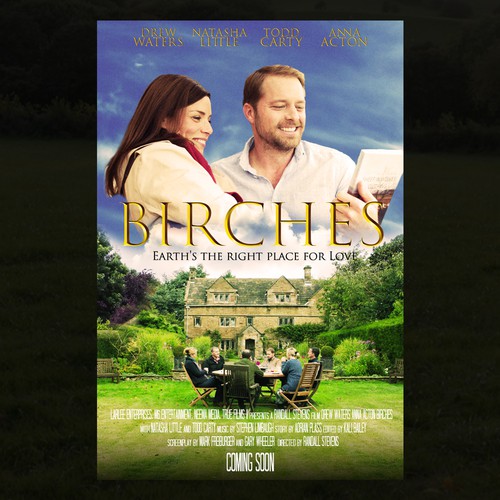 Birches Poster