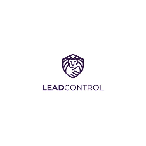 Minimalistic logo concept for LeadControl