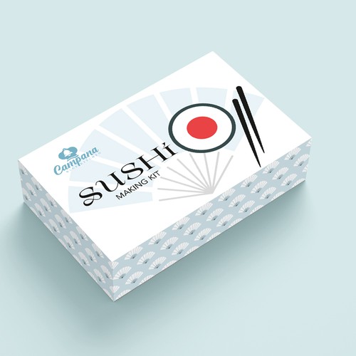 Box Design For Sushi Kit