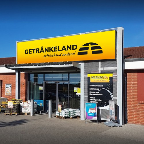 Getränkeland Logo redesign