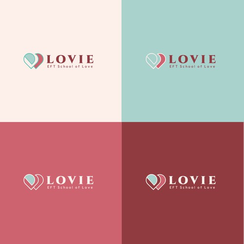 Bold logo concept for School of Love